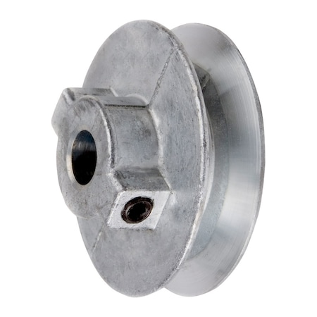 Chicago Die Casting Chicago Die Cast 4 in. D X 1/2 in. D Zinc Single V-Grooved Pulley 400A5